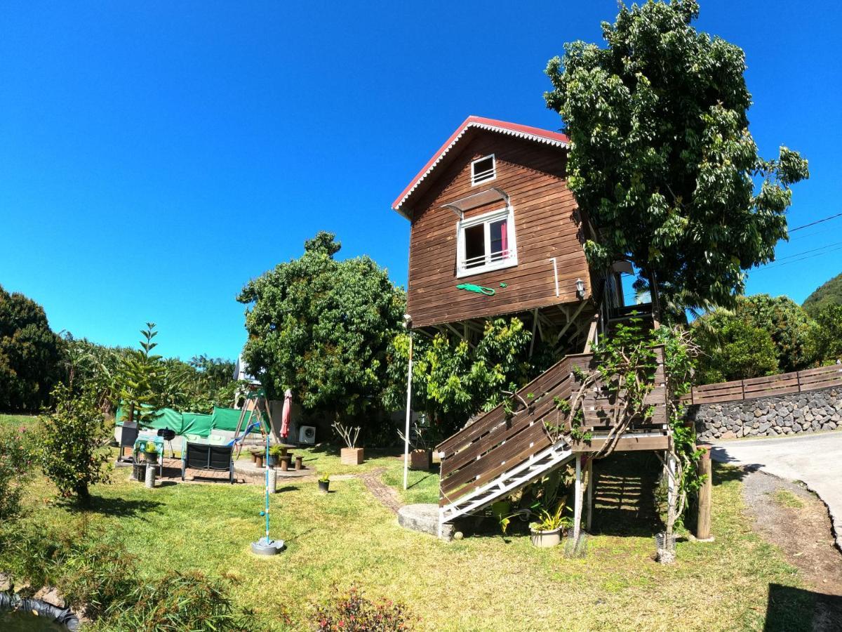 Ti Kaz Perchee Villa Entre-Deux Ngoại thất bức ảnh